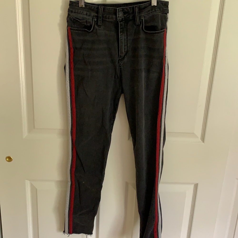 Black Joe’s Jeans with side stripes